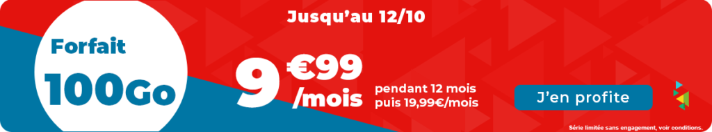 forfait 100 Go Auchan Telecom