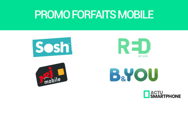 promos forfaits mobile