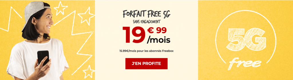 forfait free 5G