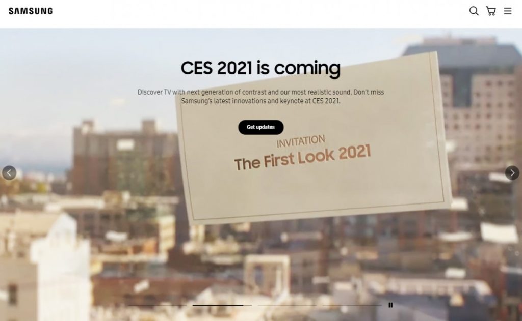 samsung the first look 2021 ces