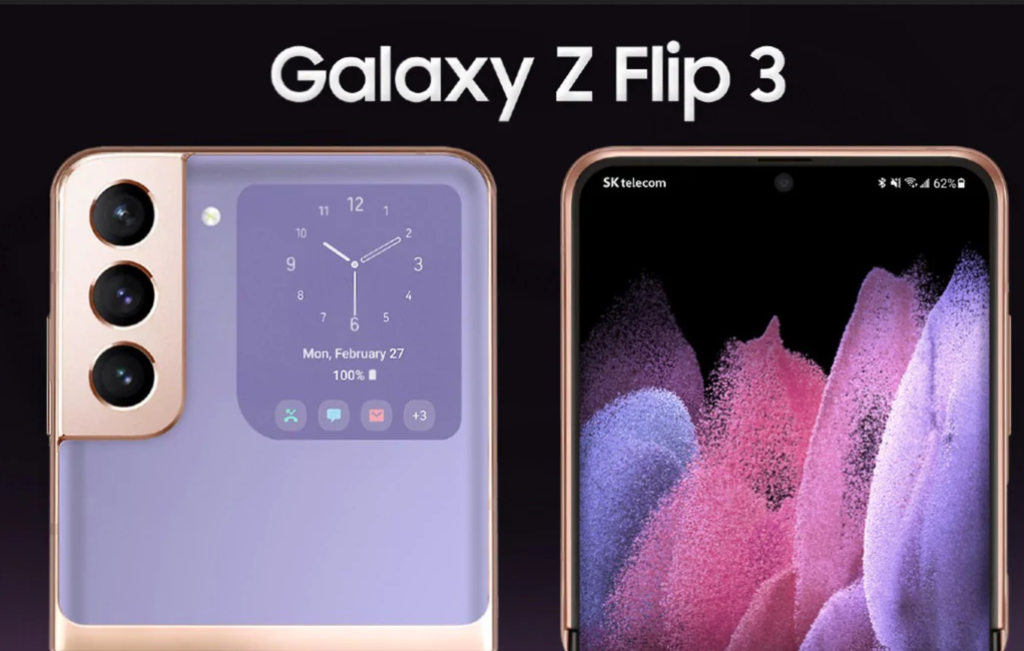 galaxy z flip 3 design