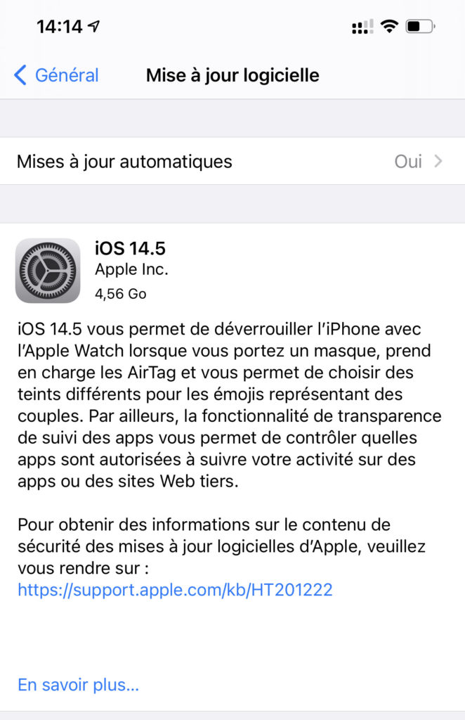 ios 14.5 release candidate