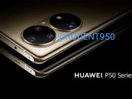 huawei P50 module photo leak