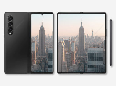 samsung galaxy Z Fold 3 rendu geskin
