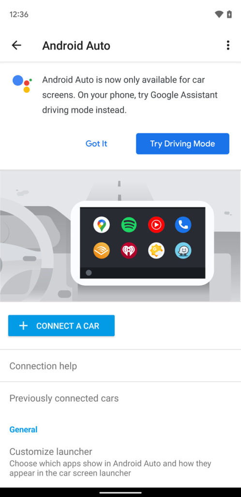 android auto android 12