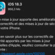 Mise à jour ios 18.3