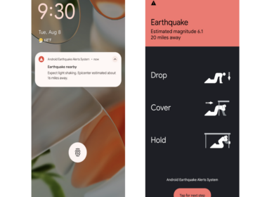 Android Tremblement de terre